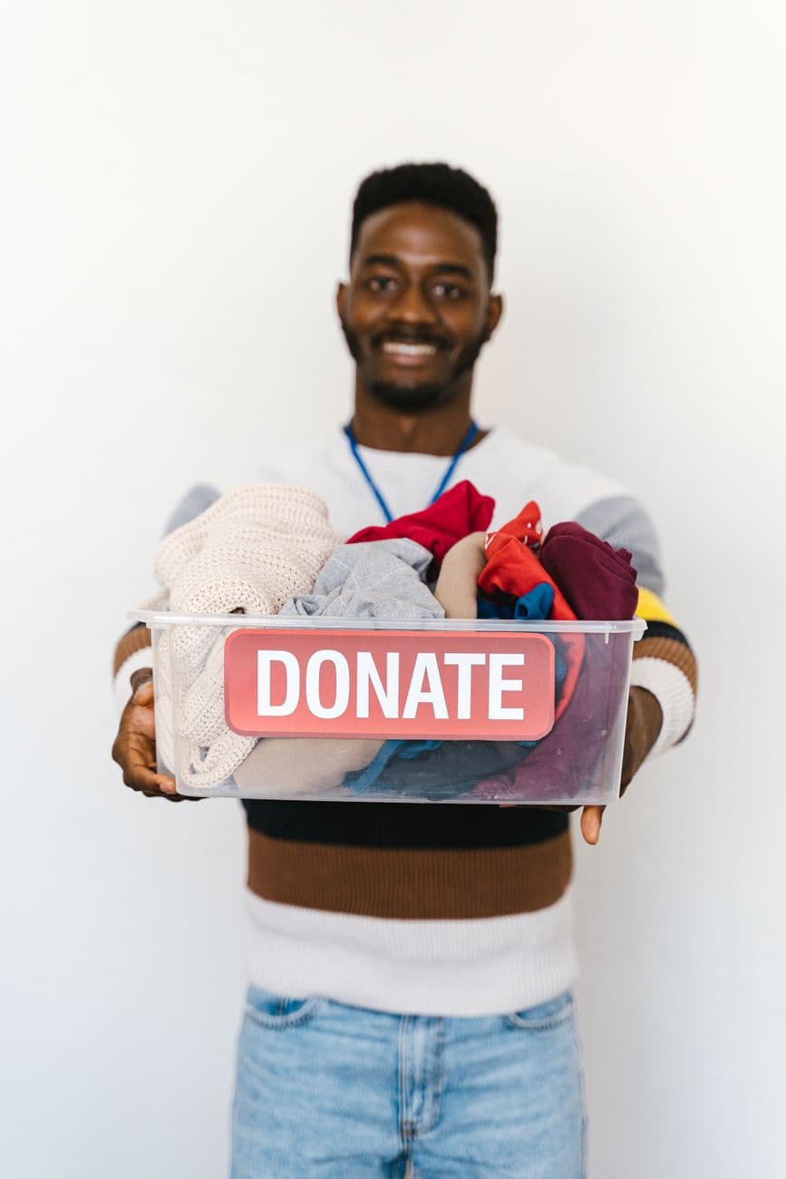 Donate.